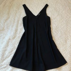 Zara mini black dress